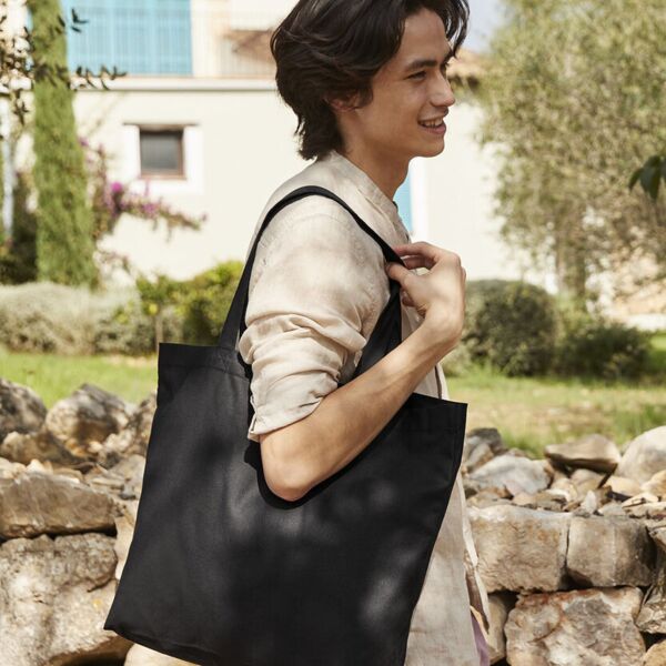 Recycled cotton maxi tote Thumbnail