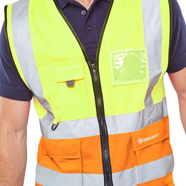 Beeswift Two Tone Executive Waistcoat Thumbnail