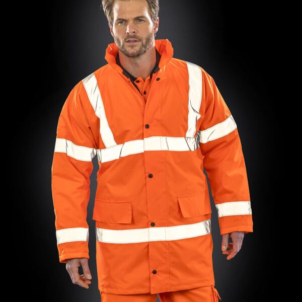 Core safety high-viz coat coat Thumbnail